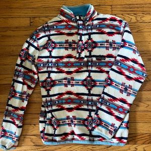Southern Marsh Printed Plush Half-Zip